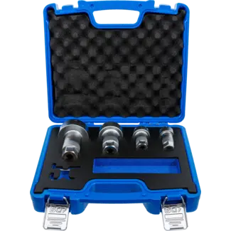 BGS technic Schneideisen houder-set - 3/8" / 1/2" - 4 delig