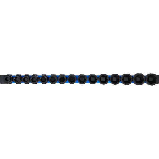 BGS Krachtdoppenset zeskant, extra vlak - 1/2" - 10 t/m 24 mm - 15 delig