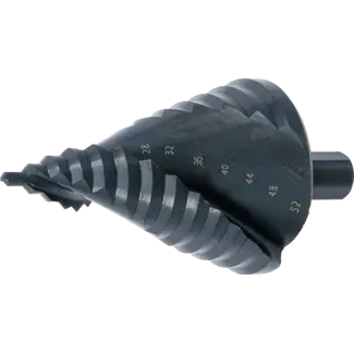BGS technic Trappenboor - titanium-aluminium-genitreerd - Ø 4 - 52 mm