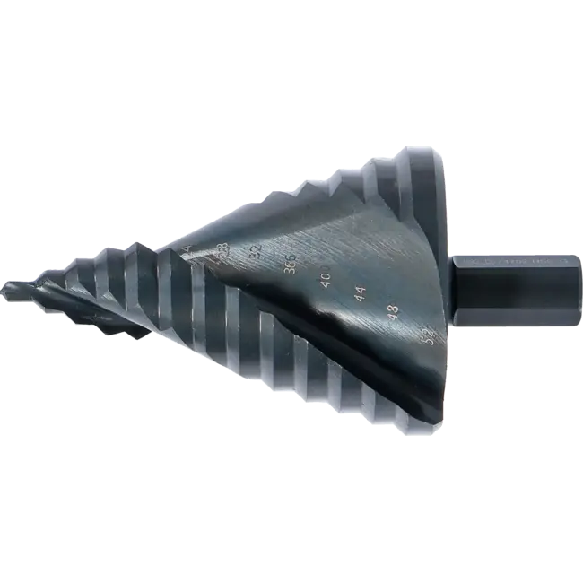 BGS Trappenboor - titanium-aluminium-genitreerd - Ø 4 - 52 mm