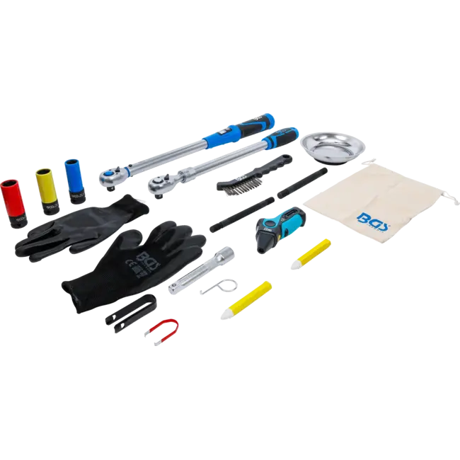 BGS Wielwisselserviceset - 1/2" - 18 delig