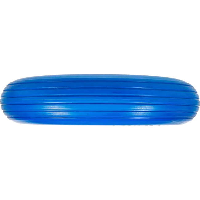 BGS Kruiwagenwiel - PU - rood / blauw - 400 mm