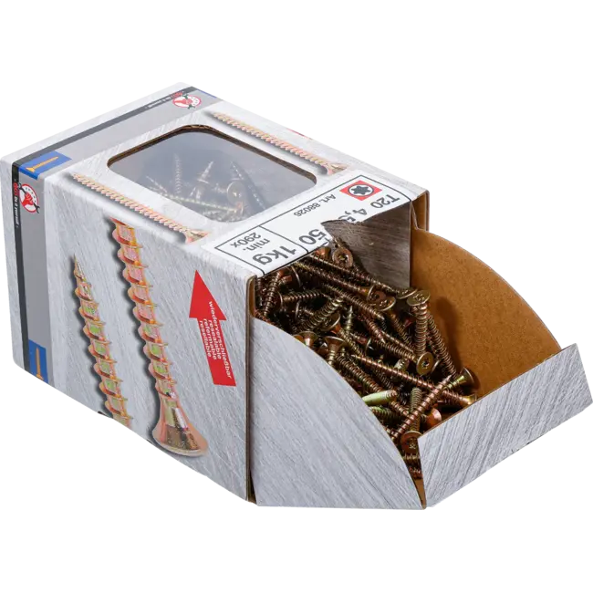 BGS Multischroeven - Torx T20 - 4,5 x 50 mm - 1 kg / 290 stuks