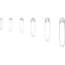 BGS Assortiment veiligheidsspelden - 22  t/m 55 mm - 6 maten - 250 delig