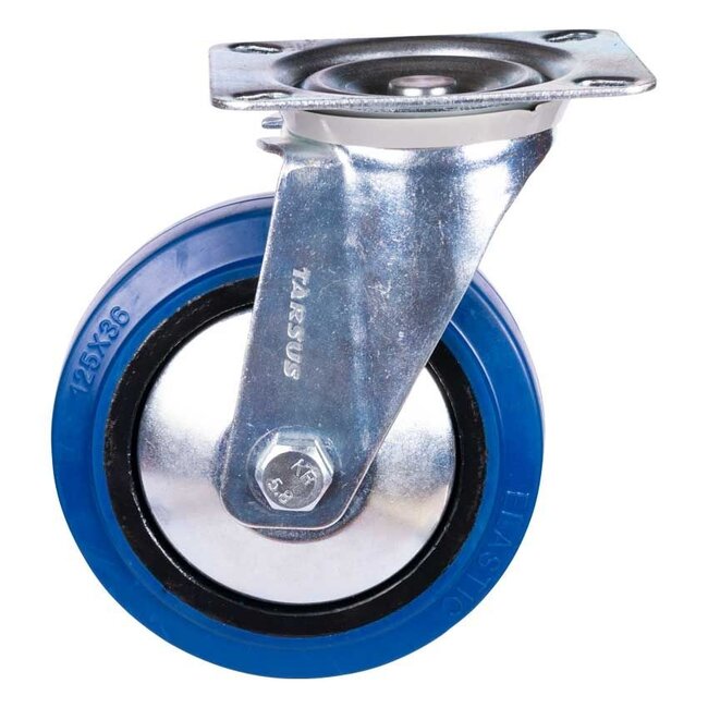 Tarsus Zwenkwiel 125 mm – blauw