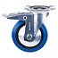 Tarsus Zwenkwiel + rem 125 mm – blauw