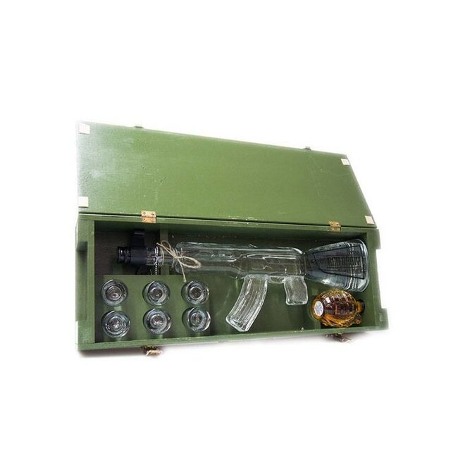 Red Army Vodka AK-47 Giftset