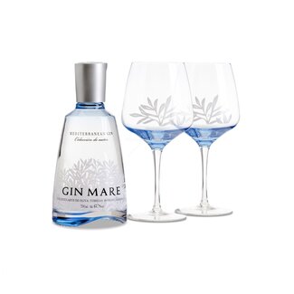 Gin Mare Single Bottle Double ballon giftpack