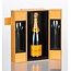 Veuve Clicquot  Brut Luxe coffret + 2 flutes 75CL