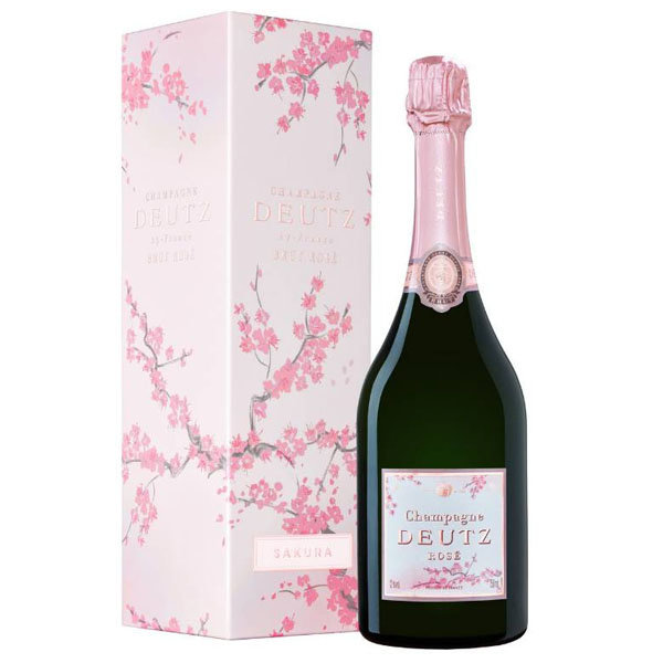 Deutz Rosé Sakura 75CL in Giftbox