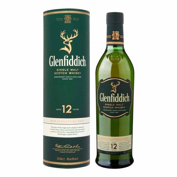 Glenfiddich 12 Years Single Malt 70CL