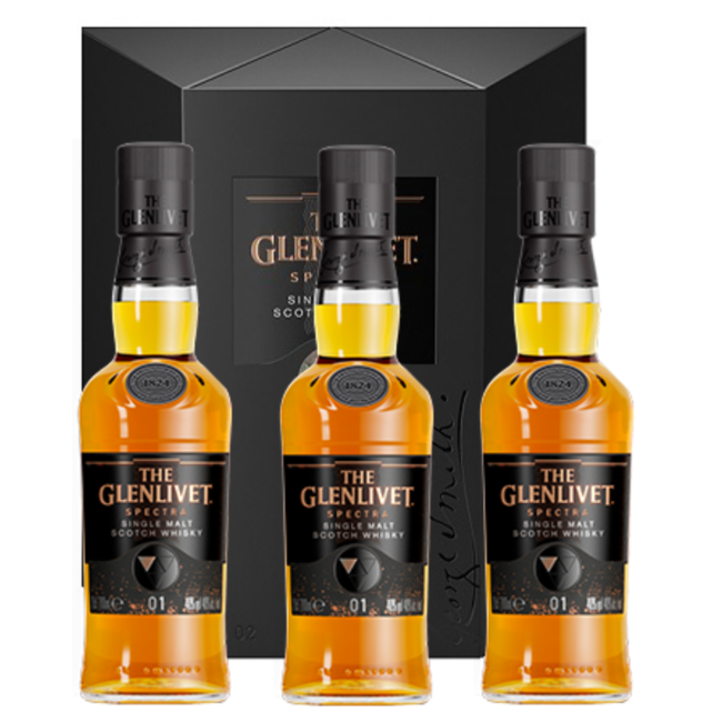 The Glenlivet Spectra (3x20CL Bottles) + GB