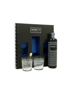 Bobby's Gin + 2 Glasses Giftpack