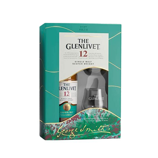 The Glenlivet The Glenlivet 12 Years Double Oak + 2 Glasses