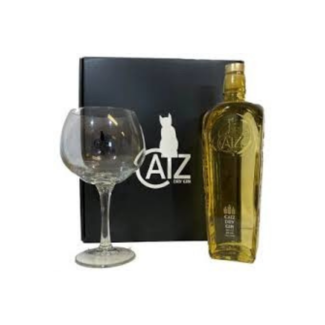 CATZ Dry Gin + Glass + GB