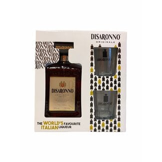 Disaronno Originale 70 cl met 2 glazen