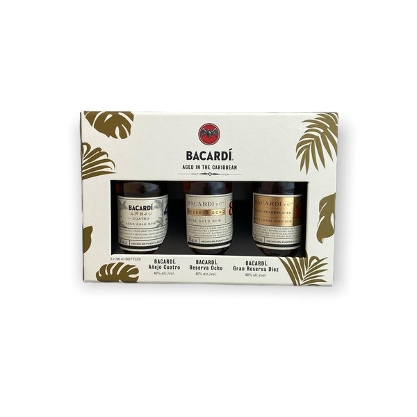 Bacardi Giftset Discovery 3 x 10CL