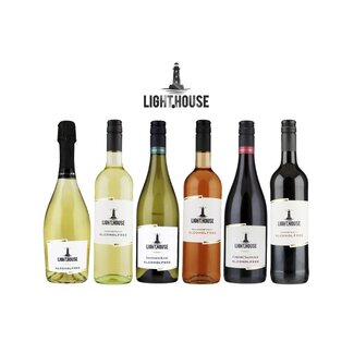 Lighthouse Alcoholvrij wijnpakket 6 x 75CL Lighthouse Alcoholvrij wijnpakket 6 x 75CL
