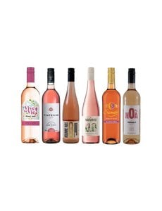 Drankcadeau Alcoholvrije rosé wijn proefpakket 6 x 75CL