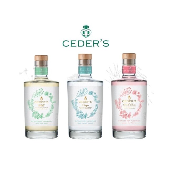 Ceder's Alcoholvrij proefpakket 3 x 50CL