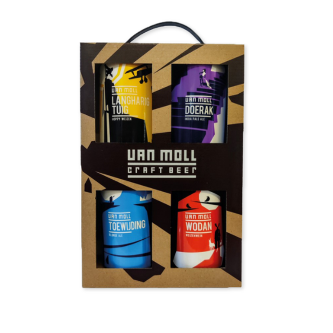 Van Moll Proeverij van 4 blikjes 33cl