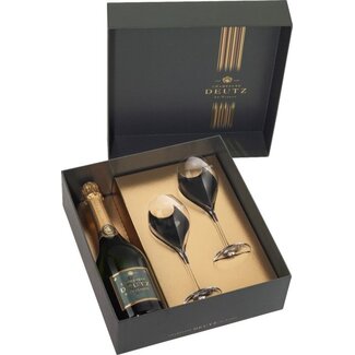 Deutz Champagne Brut Giftbox 75CL In Giftbox Met Twee Glazen