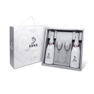 Anna de Codorníu  Blanc de Blancs in Giftbox + 2 Glazen