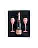 Lanson Le Rosé 75CL in Giftbox met 2 glazen