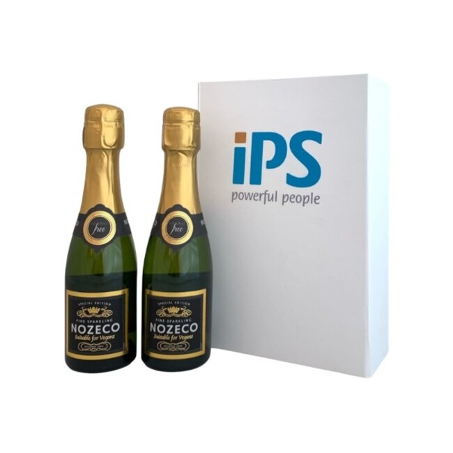 Nozeco Gepersonaliseerde doos met 2 Alcohol-Free Sparkling Wine 20CL