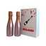 Bottega Geslaagd doos met 2 Prosecco Gold / Rosé 20CL