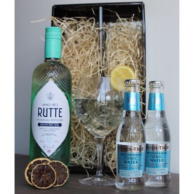 Rutte Dutch Dry Gin Tonic Pakket