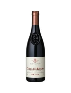 Delas frères Côtes-du-Rhône 'Saint Esprit' Rouge AOC 2021 (Krachtig box 4)