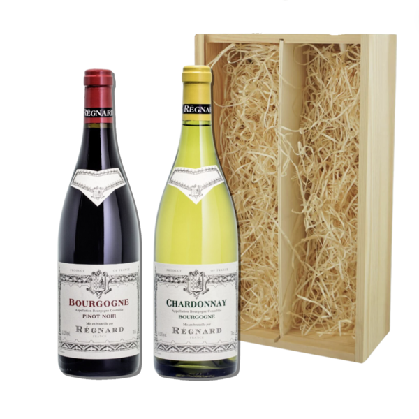 Régnard Bourgogne Geschenkkist Chardonnay & Pinot Noir