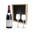 Regnard Bourgogne Régnard Bourgogne + 2 flutes in houten kist met houten deksel