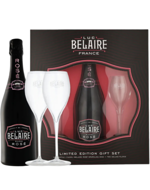 Luc Belaire Rare Rosé + 2 Glazen