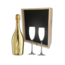 Bottega Gold in geschenkkist met 2 glazen