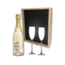 Luc Belaire 75CL  gold  Geschenkkist + 2 flutes