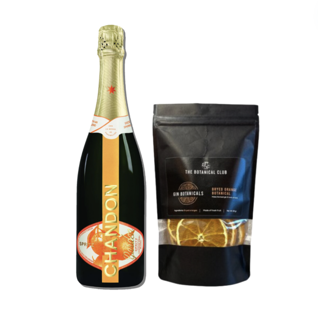 Chandon Garden Spritz  75CL & Gedroogde Sinaasappel Botanical