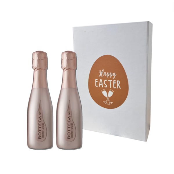 Bottega 2x Rosé 20cl in Paasgeschenkdoos