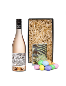 Rock 'n Rolle Paaspakket Baby Rosé 75CL met Paaseitjes en Paasflikken