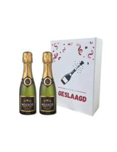 Nozeco Geslaagd doos met 2 Alcohol-Free Sparkling Wine 20CL