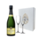 Gauthier-Christophe Brut Reserve 75CL met 2 flutes Paasgeschenkdoos