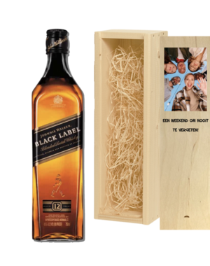  Gepersonaliseerde kist met Whisky