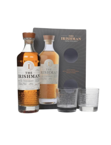 The Irishman Harvest giftset met 2 glazen