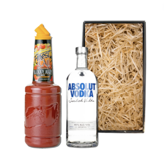 Drankcadeau Bloody Mary cocktailpakket met Absolut Vodka