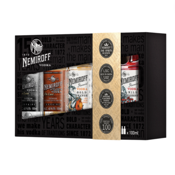 Nemiroff Vodka Deluxe 5x10CL