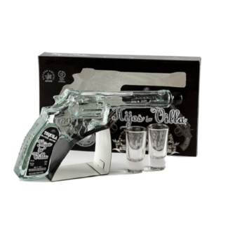 Hijos De Villa Tequila Blanco Pist.+2 Glasses + GB