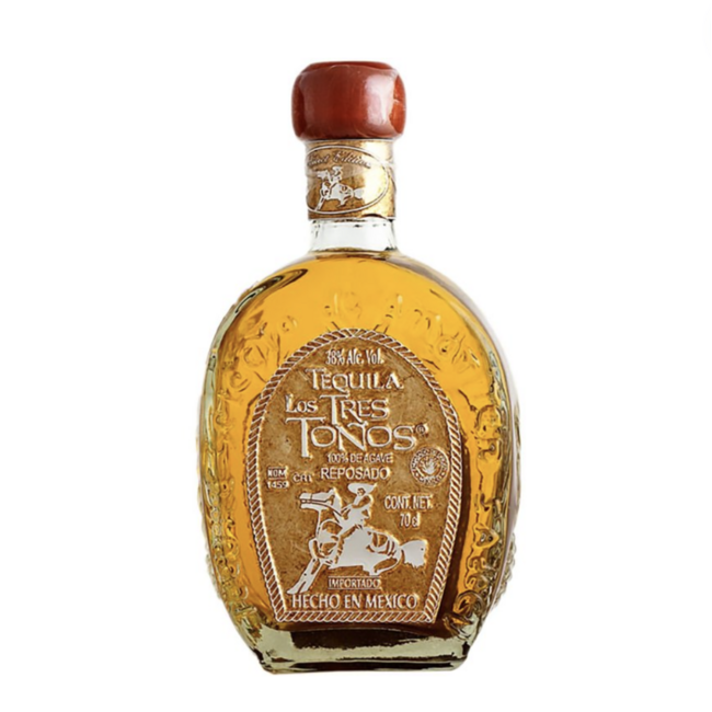 Los Tres Tonos Reposado Tequila 70cl