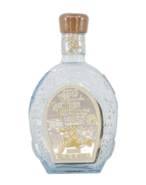 Los Tres Tonos Blanco Tequila 70cl