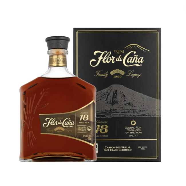 Flor de Cana Gold 18 Year Giftbox